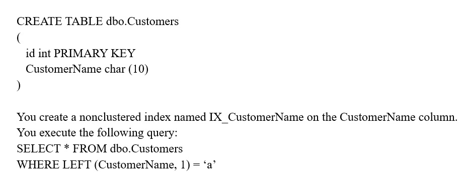 70-466 Exam – Free Actual Q&As, Page 36 | ExamTopics