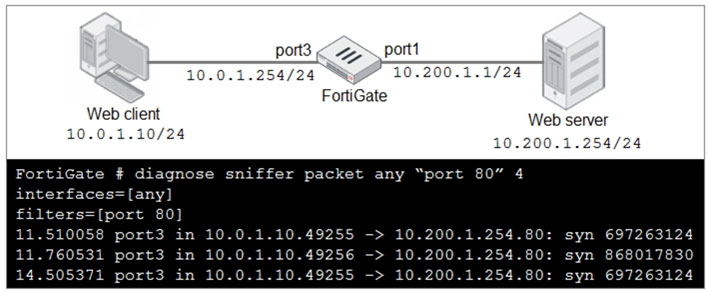 NSE4_FGT-6.4 Dump Check