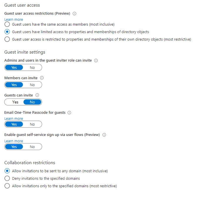 One-time passcode authentication for B2B guest users - Microsoft Entra  External ID